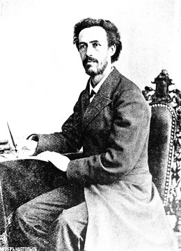Benjamin Godard, a French violinist and Romantic-era composer in the old book Biographies of famous composers by A. Ilinskiy, Moscow, 1904