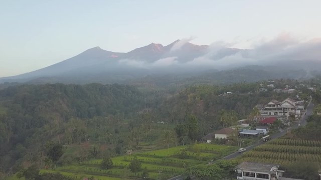 senaru rinjani view