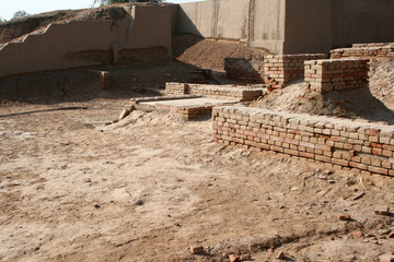 ruins of harappa in punjab, Harappa is an archaeological site in Punjab, Pakistan, about 24 km west...
