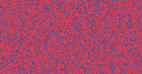 Abstract Color Halftone Dots generative art background illustration