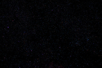 Beautiful african night sky and many stars, galaxy background