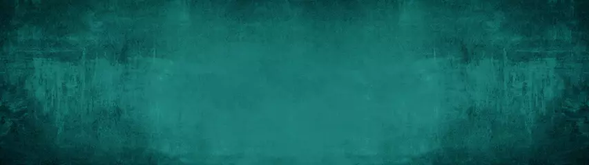 Dunkelgrün blau türkis Stein Betonpapier Textur Hintergrund Panorama Banner lang, mit Platz für Text © Corri Seizinger