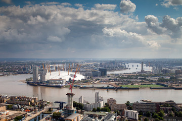 Fototapeta premium Millennium Dome on the Greenwich Peninsula, London, England, UK