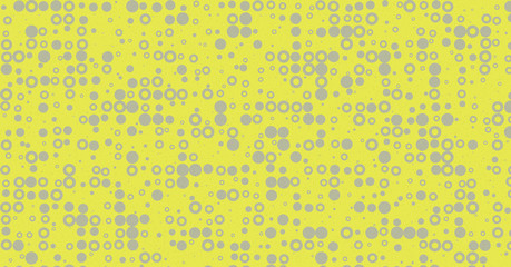 Abstract Color Halftone Dots generative art background illustration