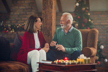 A romantic Christmas eve