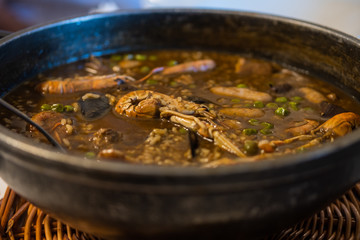 Arroz a la cazuela de Pals