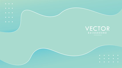 Sky Light Blue Wavy Wave Liquid Fluid Soft Gradient Abstract Background Wallpaper Design Graphic Vector