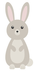 Süßer Hase Vektor Illustration