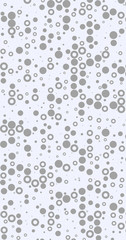 Abstract Color Halftone Dots generative art background illustration