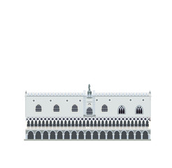Doge's Palace in Venice,Italy