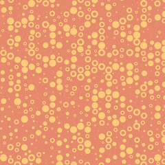 Abstract Color Halftone Dots generative art background illustration
