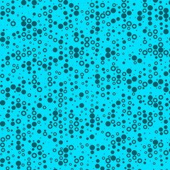 Abstract Color Halftone Dots generative art background illustration