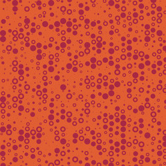 Abstract Color Halftone Dots generative art background illustration