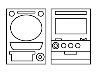 Leinwandbilder アイコン パチスロ パチンコ スロット イラスト Abbild Nissat