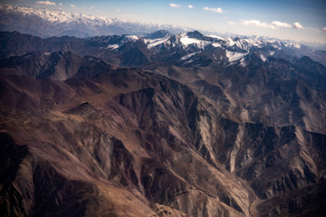 Fototapeta premium Beautiful scenery snow mountain Himalaya, India