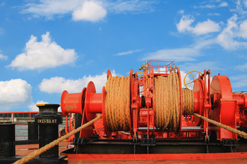 Mooring winch, Mooring windlass or Mooring station