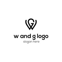 logo w combination g simple