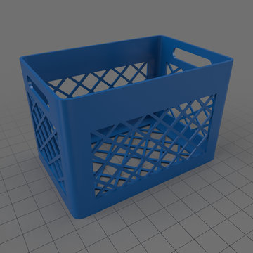Plastic crate