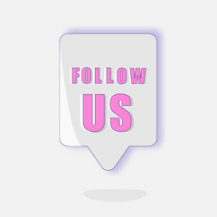 follow us 