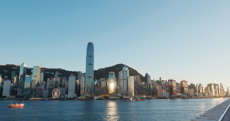 Fototapeta premium Hong Kong city