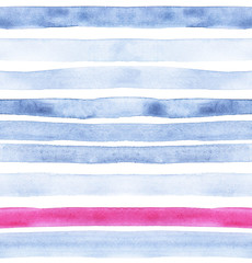 Abstract watercolor line drawing in blue and pink colors. wallpaper design, wrapping paper