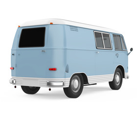 Old Van Isolated