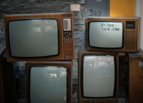 80s Television on the street