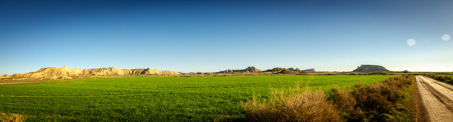 Bardenas Reales is a Spanish Natural Park