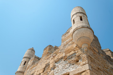 Enikale, Eni-Kale-fortress in the Crimea on the Kerch Strait, built by the Turks in the early XVIII century, Kerch, Crimea, Russia.