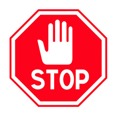 Stop halt allowed Do not enter danger warning sign Vector attention forbidden caution or admittance signs No ban allowed walking people stepping or run symbols Highway road prohibited emergency beware