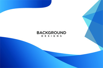 gradient blue background simple with triangle