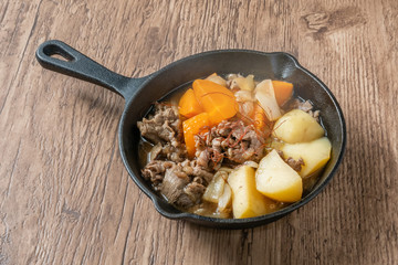 肉じゃが　Japanese style stewed meat and potatoes