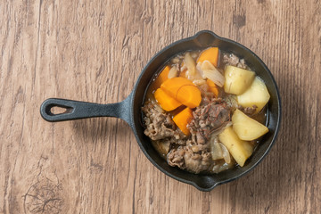肉じゃが　Japanese style stewed meat and potatoes