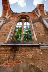 Ruiny kościoła Św. Antoniego w Jałówce, Podlasie, Polska