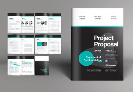 Business Project Proposal Booklet Layout