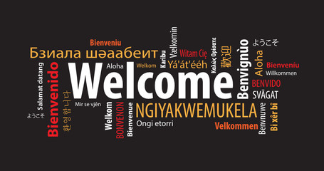 Welcome Word Cloud © JJAVA