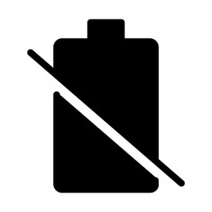 Broken battery icon