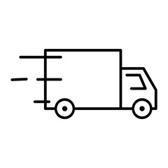 Box truck icon