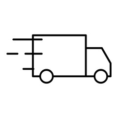 Box truck icon