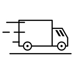 Box truck icon