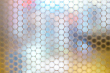 Abstract background of colorful blury light bokeh
