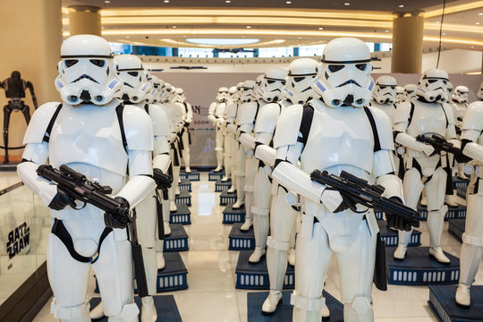 Star Wars characters, Dubai Mall