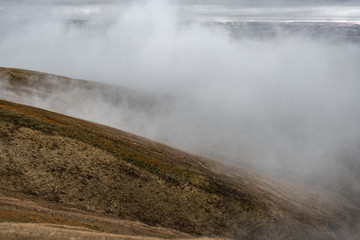 Clouds Moving over the Hill Country in the Palouse, WA