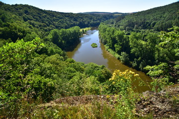 Vyhlidka Cerchov na Berounku, Viewpoint Cerchov of Berounka