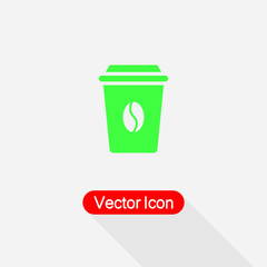 Coffeeaway Cup Icon,Coffee Cup Icon Vector Illustration Eps10
