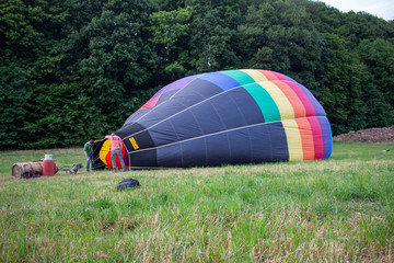 Obraz premium Mongolfière