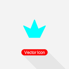 Obraz premium Crown Icon Vector Illustration Eps10