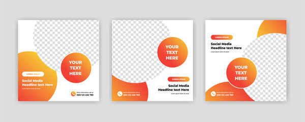 Modern Social Media banner template can be edited. Anyone can use this design easily. Promotional web banners for social media. Elegant sale and discount promo - Vector.