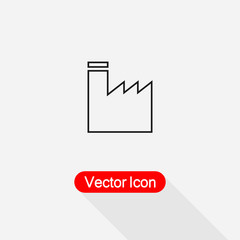 Factory Icon Vector Illustration Eps10