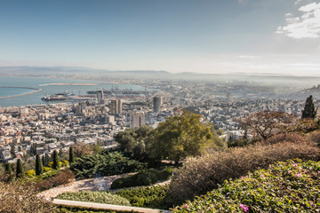 View of Haifa from the hill